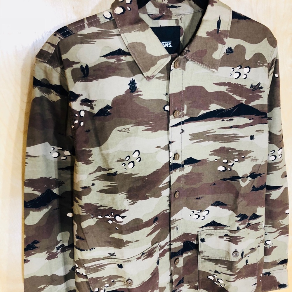NWT Vans Men’s Winchester Storm Camo Shirt Jacket - Picture 4 of 7